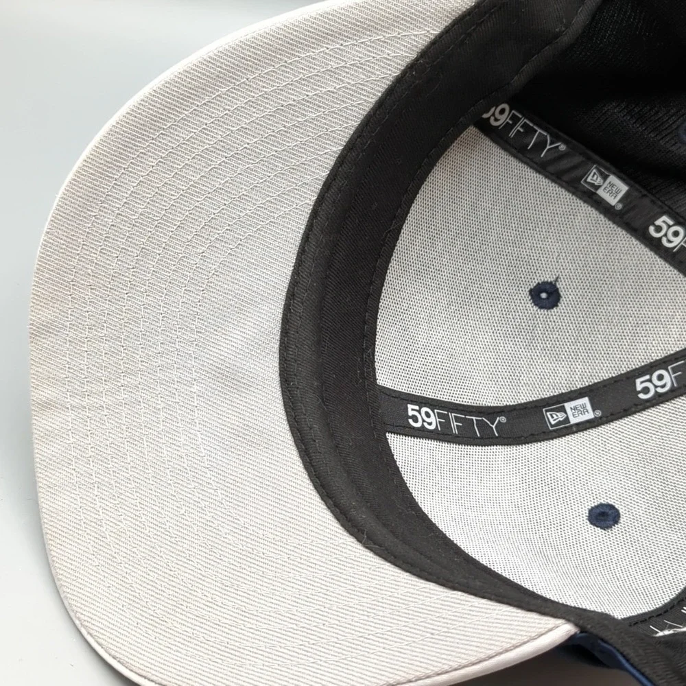 New York Yankees New Era 59FIFTY 2000 World Series Full Satin Fitted Hat 7 3/4
